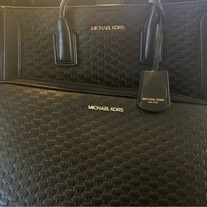 Michael Kors 2 piece Tote with Laptop Bag